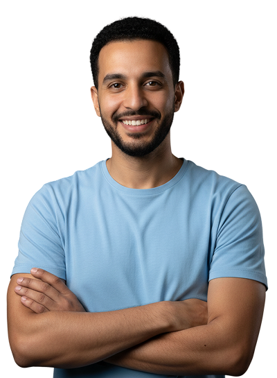 Smiling professional